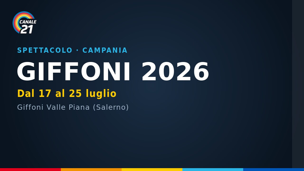 Torna il Giffoni Film Festival: dal 17 al 25 luglio il racconto delle «cose impossibili»